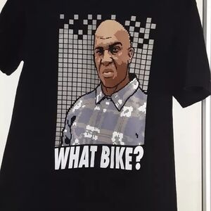 Deebo What Bike? (Friday) 8-Bit Pixel Black Graphic Men's MEDIUM T-Shirt